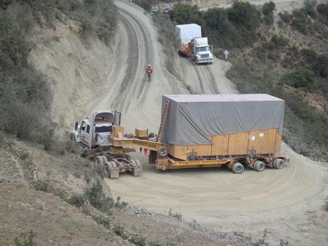 TECHINT Compresores(4) y Turbinas(4) sobre modulares (Chiquintirca), Proyecto Gas de Camisea