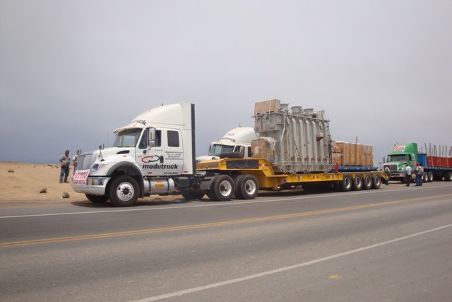 Transporte transformador 32tons. ABB Transporte transformador 32tons. ABB